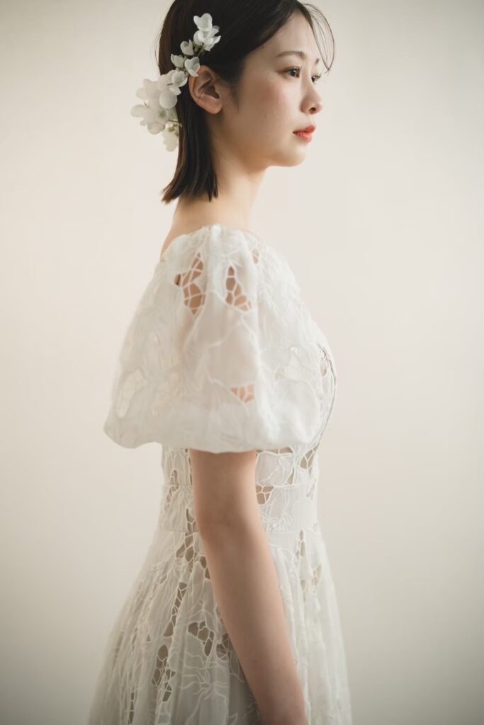 カッティングレースドレス｜THE KNOT DESIGN